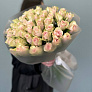 51 розовые розы кения   5